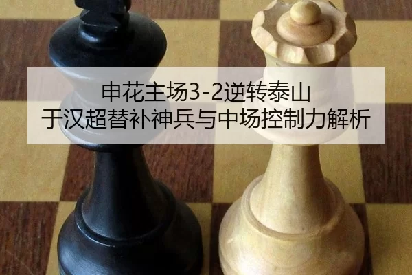 申花主场3-2逆转泰山 于汉超替补神兵与中场控制力解析